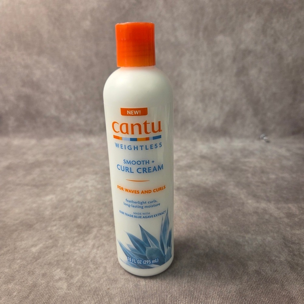 Cantu Weightless Smooth + Curl Cream Blue Agave Extract Op Bx Ret See Pic 4 Wt